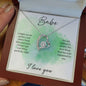 Babe Necklace - When I Look Into Your Eyes