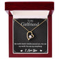 Forever Necklace for Girlfriend - White Gold Finish and Gold Finish Options