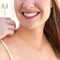Solid Gold Necklace - Everlasting Love Necklace for Wife