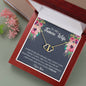 Future Wife Necklace - 10k Solid Gold