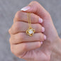 Tease Your Sister Necklace (White Gold plated and Yellow Gold plated options)