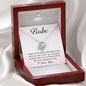 Babe Love Knot Necklace - I Might Not Be Perfect