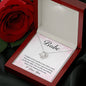 Babe Love Knot Necklace - I Might Not Be Perfect