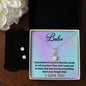 Necklace and Earring Set for Babe - White Gold Plated