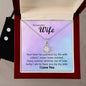 Eternal Necklace and Earring Set for Wife