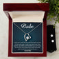 Babe Necklace & Earring Set - I Would Do Anything For You