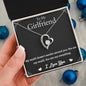 Forever Necklace for Girlfriend - White Gold Finish and Gold Finish Options