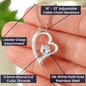 My Soulmate - Now And Forever Heart Pendant
