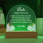 Printed Acrylic Keepsake for Anniversary