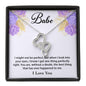 Babe Heart to Heart Necklace