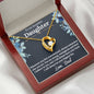 To Daughter From Dad - 14k White Gold or 18k Yellow Gold finish