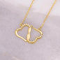 Solid Gold Necklace - Everlasting Love Necklace for Wife