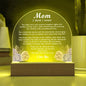 Definition of Mom - Printed Acrylic Plaque