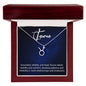 Taurus Zodiac Necklace