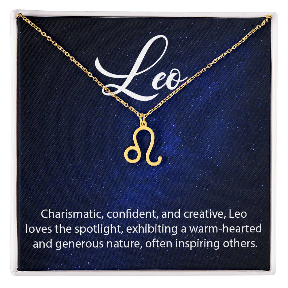 Leo Zodiac Necklace