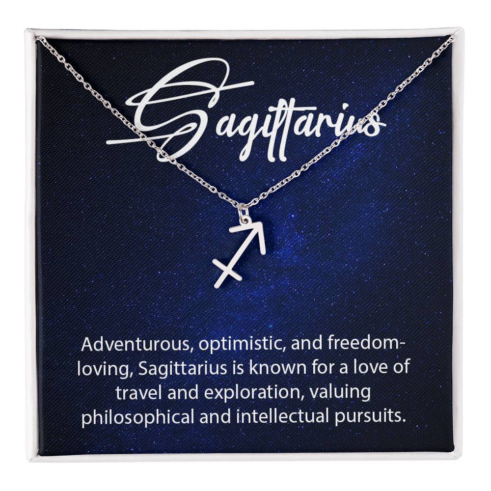 Sagittarius Zodiac Necklace