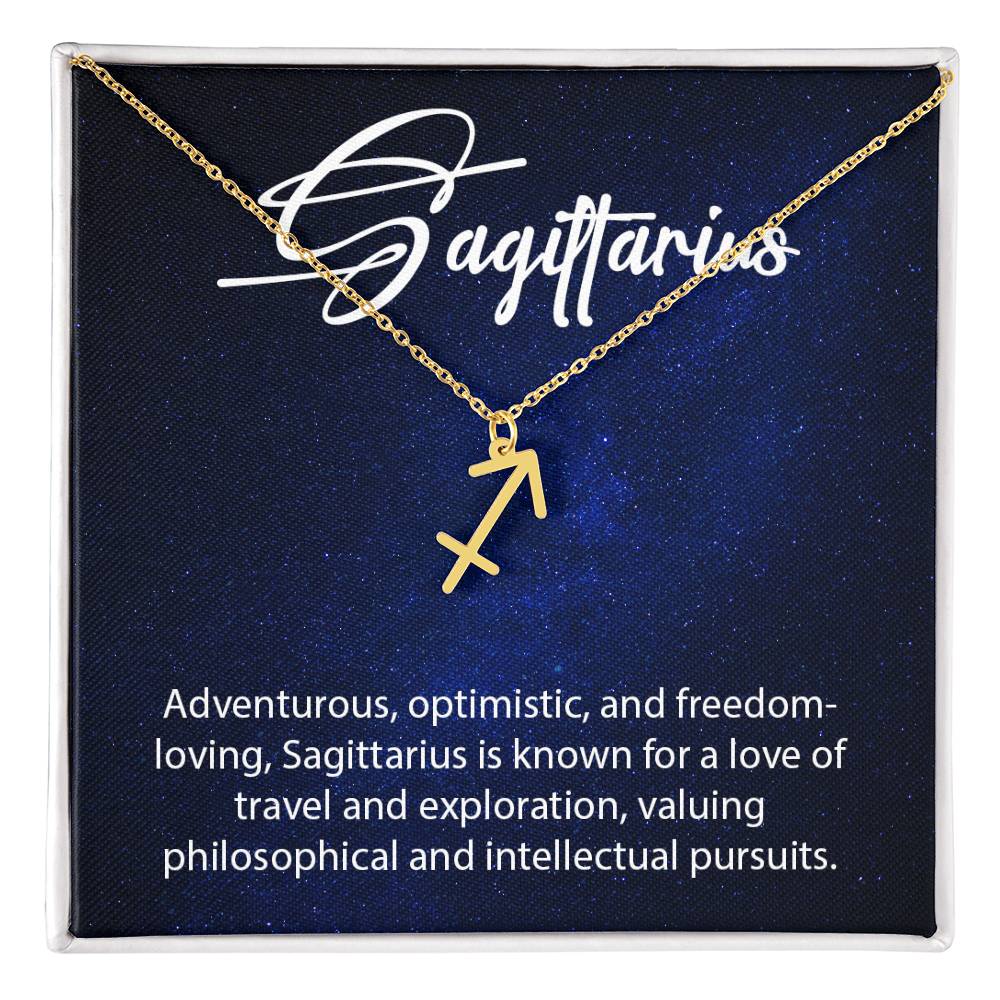 Sagittarius Zodiac Necklace