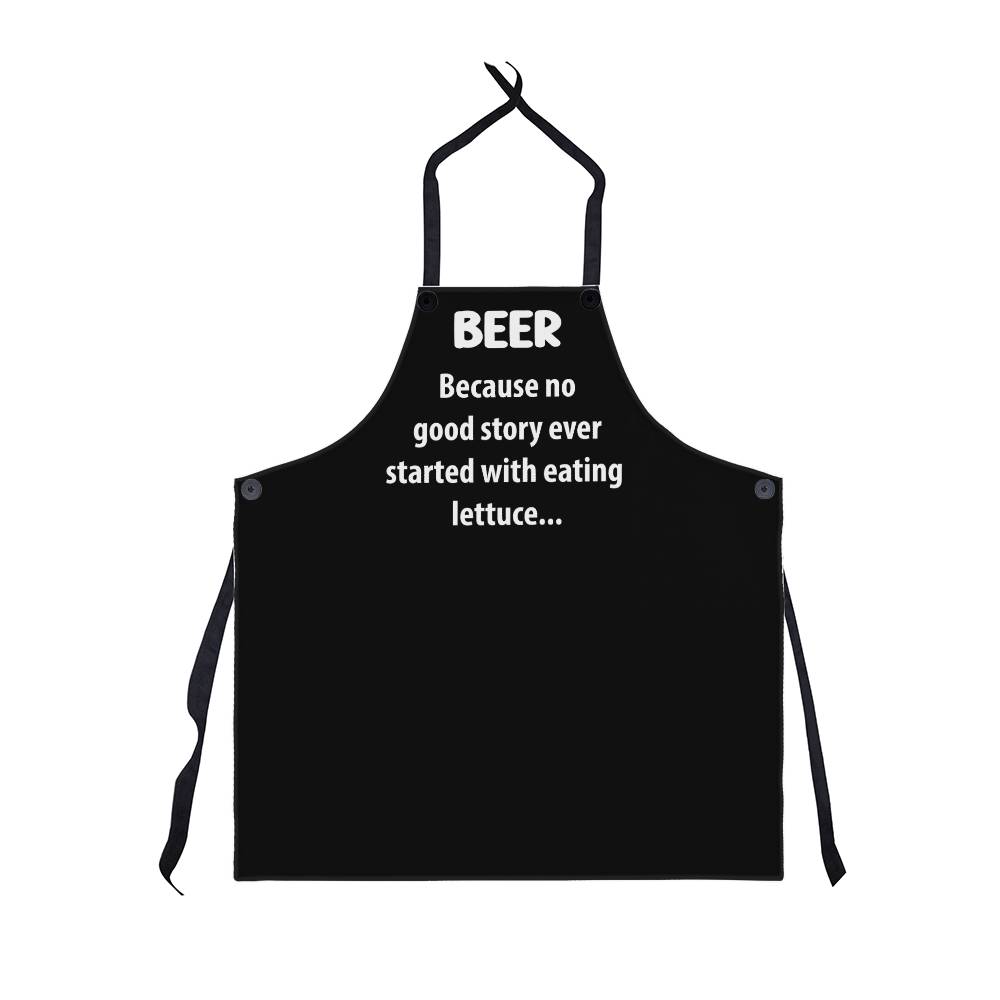 Beer is Better Than Lettuce Apron