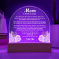 Definition of Mom - Printed Acrylic Plaque
