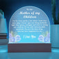 To the Mother of My Children - Acrylic Plaque