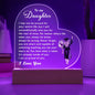 To my Daughter - Graduation Acrylic Plaque