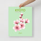 Kyoto, Japan - Minimalist Travel Poster Aesthetic