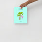 Miami, Florida - Minimalist Travel Poster Aesthetic