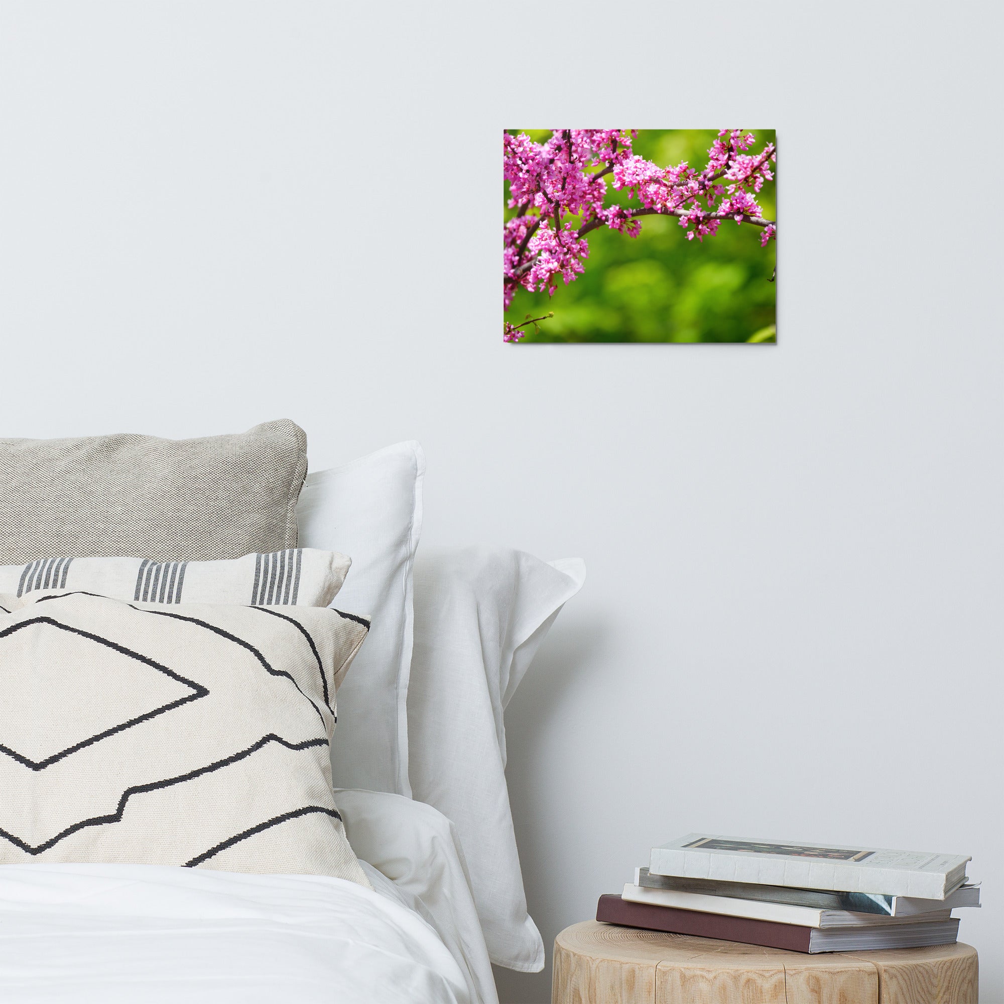 Redbud Tree Flowers - Metal Photography Print (8x10")