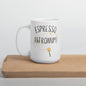 Espresso Print Coffee Mug